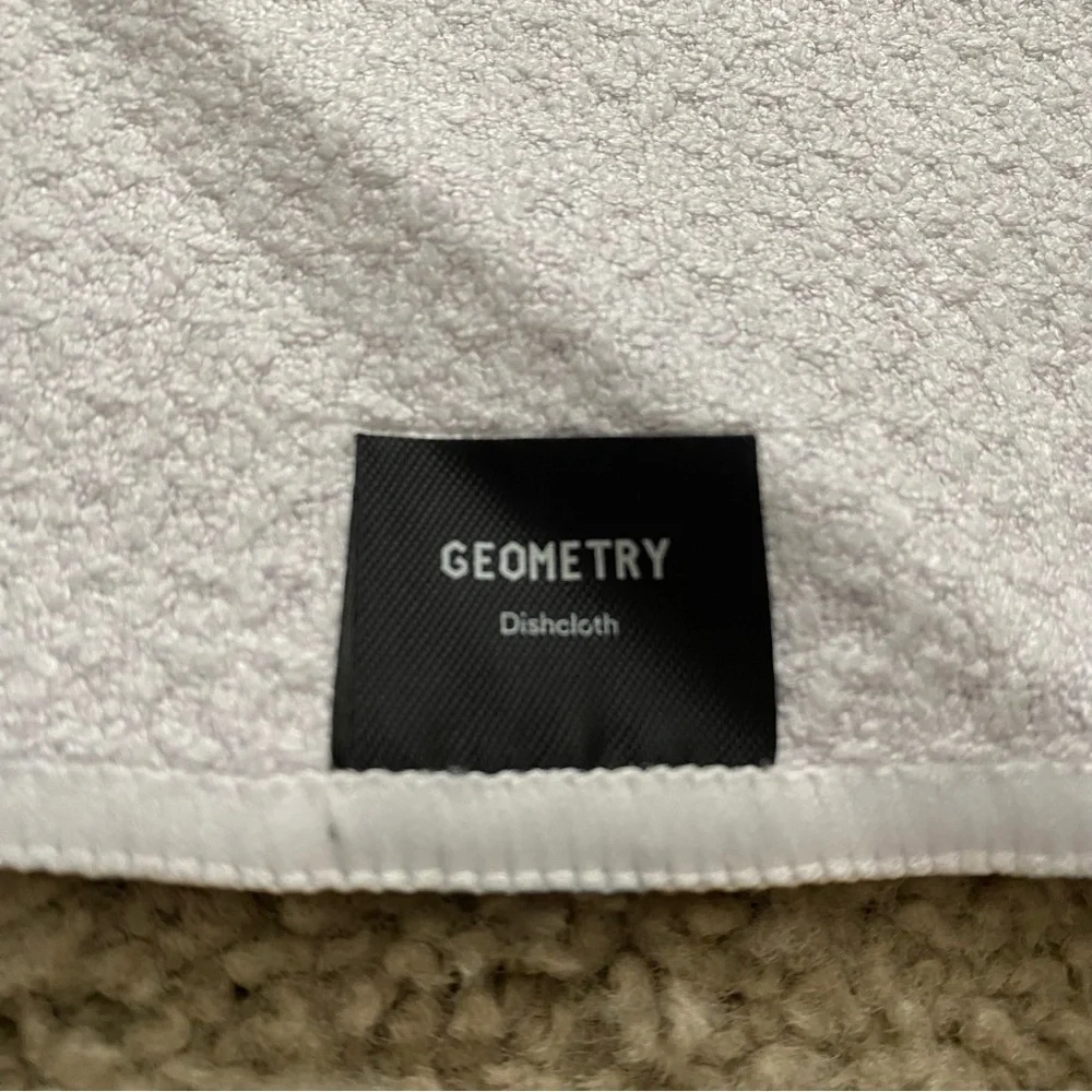 NWOT Geometry Tea Towel and Dish Cloth